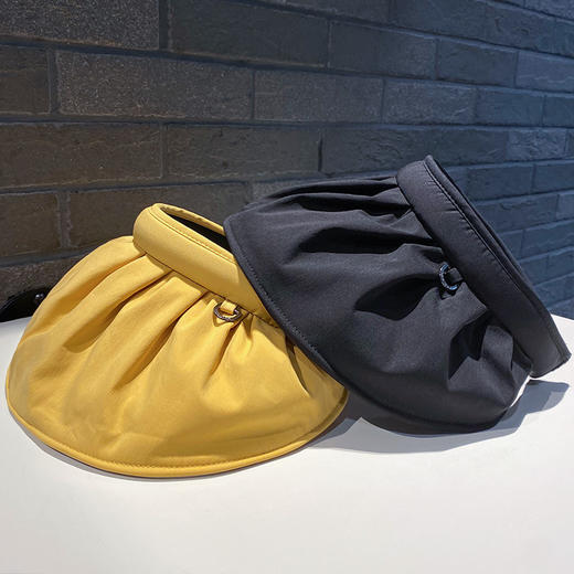 蕉下贝壳帽遮阳帽遮脸发箍空顶太阳帽 商品图1