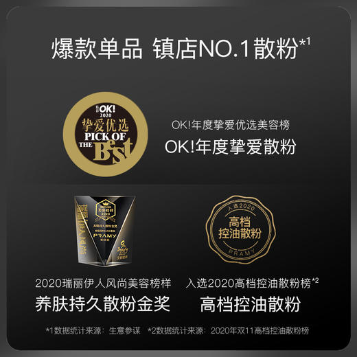 PRAMY/柏瑞美清透无暇丝柔蜜粉（大容量100g） 商品图1