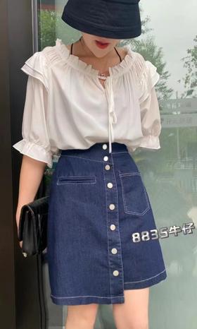 鲁花衣秀8891牛仔裙（4）