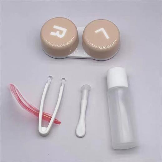 凯达简约马卡龙配色隐形眼镜盒美瞳盒收纳盒伴侣盒1916 商品图3