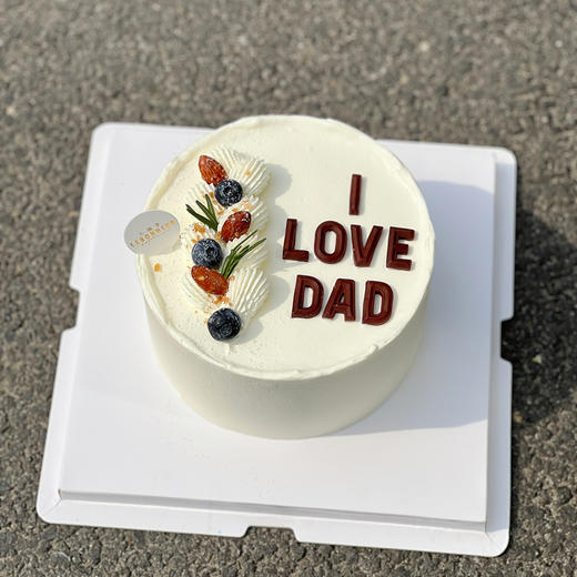I love Dad 奶油蛋糕 商品图1