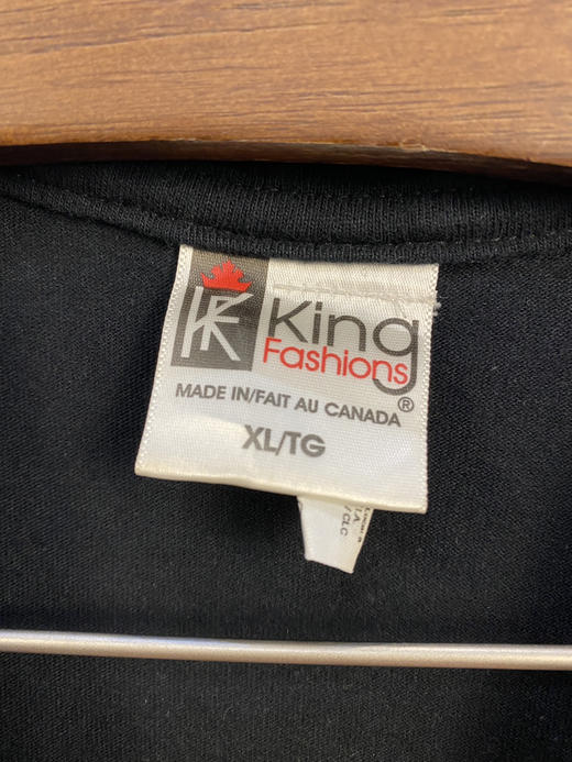 厚款
90-00年代 Vintage 加拿大制 King Fashion 短袖T恤 _PST(XL) 商品图2
