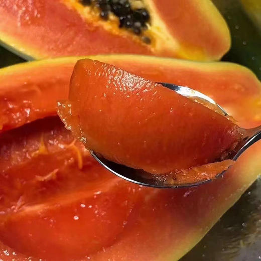 海南【冰糖红心木瓜】清甜多汁 香甜软糯 肉质鲜嫩 现摘现发！ 商品图1