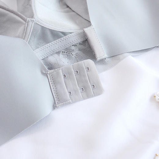 夏季蕾丝性感真丝文胸，无钢圈薄款桑蚕丝美背内衣TG02S157 商品图4