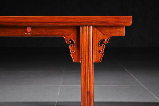 红桥红  家具严选  缅甸花梨(大果紫檀）  【120 恭王府夹头榫条凳】 商品图5