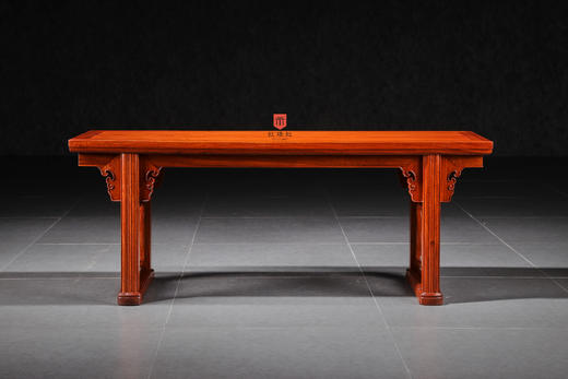 红桥红  家具严选  缅甸花梨(大果紫檀）  【120 恭王府夹头榫条凳】 商品图0