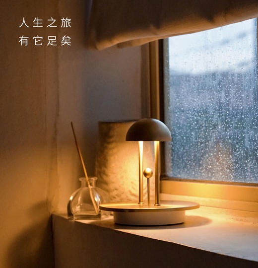 现代简约卧室台灯轻奢触摸感应床头灯欧式伴睡灯 商品图2