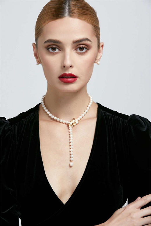 Pearl moments 飞舞蝴蝶活扣设计珍珠短项链（新品现货 顺丰秒发） 商品图7