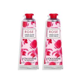 L'Occitane 欧舒丹新款玫瑰护手霜30mlx2支装 花香调