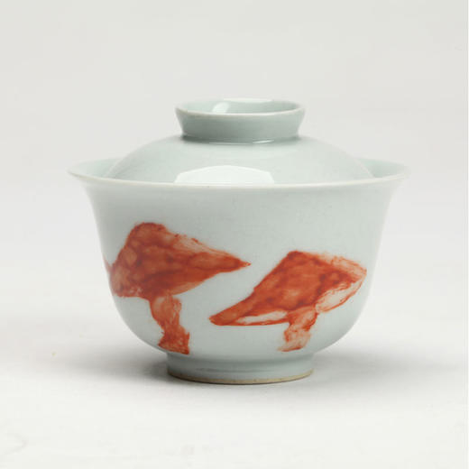 车前子-【蘑菇家族】矾红彩绘一方席茶具套组 商品图1