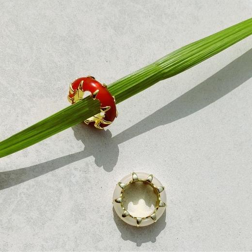 龙脊戒指金-红玛瑙 商品图1