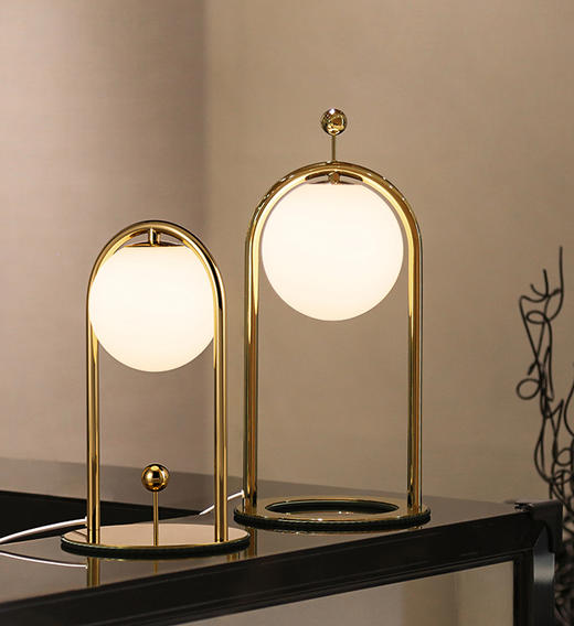 轻奢台灯桌面灯书桌灯饰现代简约床头灯创意个性 商品图1