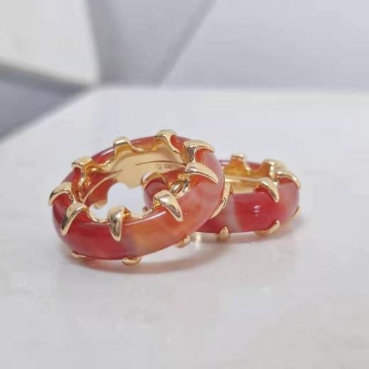 龙脊戒指金-红玛瑙 商品图3