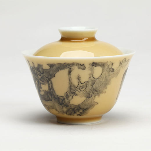 何珂玟-【仿宋体】宋黄地墨彩一方席茶具套组 商品图2