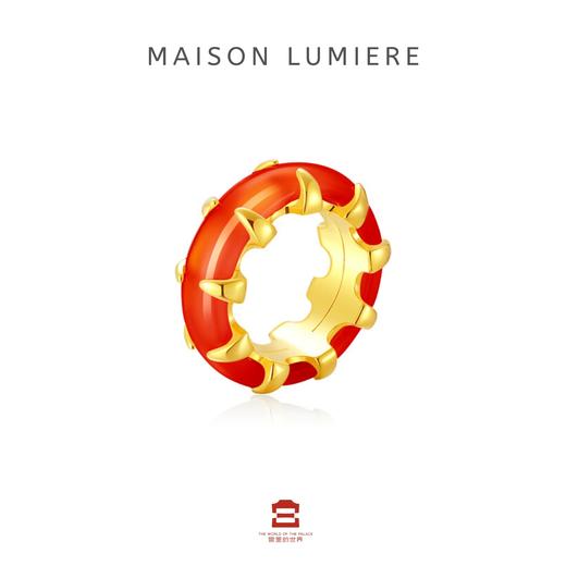 龙脊戒指金-红玛瑙 商品图0