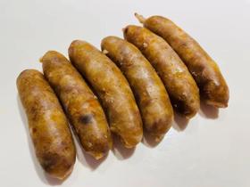 手工制作猪肉肠、牛肉肠