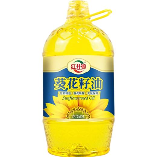 专享套餐：红井源葵花籽油5L+京蒙壹心旱地小麦粉5kg  商品图1