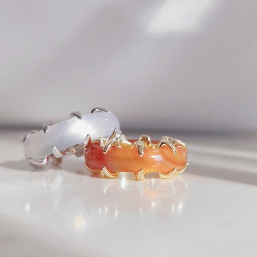 龙脊戒指金-红玛瑙 商品图2