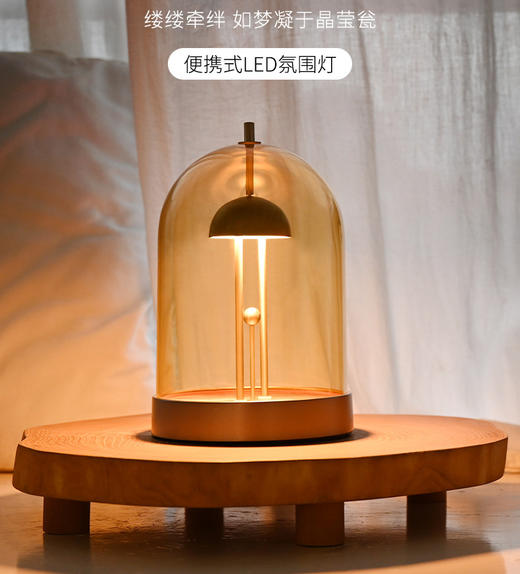 轻奢温馨浪漫触摸琥珀氛围灯 商品图2