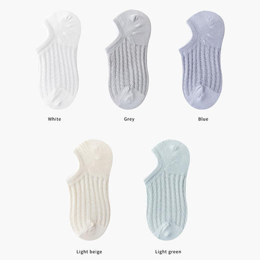 秋冬男女棉袜5双装  本命年踩小人红袜子4双 商品图1