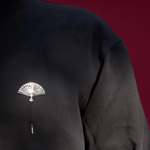 兰花扇胸针 商品图4