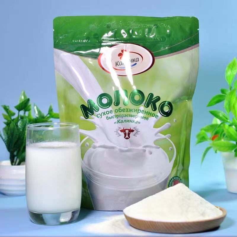 【中欧班列精选】白俄罗斯原装进口卡林卡无蔗糖低脂高钙成人乳粉  袋装 500g/袋  新日期