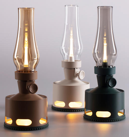 个性复古台灯创意煤油简约现代灯饰温馨卧室台灯 商品图3