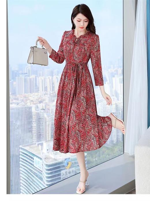 优悦格真丝连衣裙6527（4） 商品图0