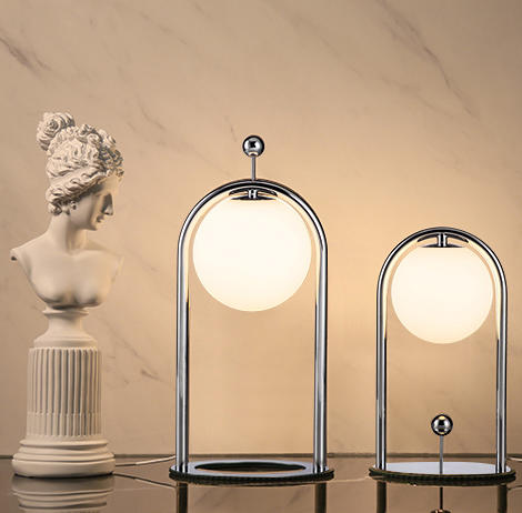 轻奢台灯桌面灯书桌灯饰现代简约床头灯创意个性 商品图2