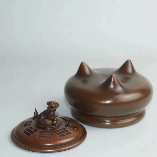 狮钮八卦鬲式炉 商品图4