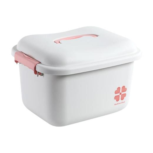 【大号药箱美妆箱】手提式家庭药箱收纳盒 美甲美妆药品盒家用便携防疫医药箱 商品图4