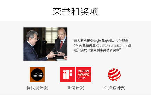 斯麦格SMEG KLF03 KLF04电热水壶复古家用温控电水壶 商品图12