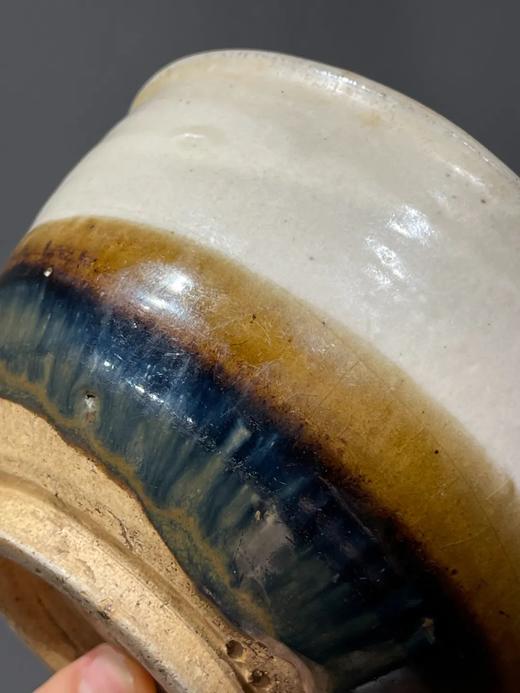 磁州窑白褐双色佛钵式碗，顺丰包邮 商品图5