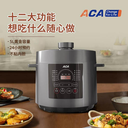 ACA北美电器 电饭煲压力饭煲 ALY-G50DY04D 商品图0