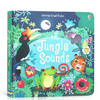 Usborne 原版英文 Jungle Sounds 奇妙音乐发声书聆听丛林里的各种声音 低幼启蒙丛林里边谁在叫 0-3-6岁 幼儿触摸感知认知发声书 商品缩略图0