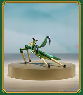 铜师傅 全铜摆件《功夫熊猫》之快螳螂 铜工艺品 饰品礼品摆件