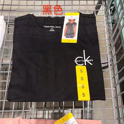 新款推荐📣Calvin Klein 女士夏季圆领女士短袖195元🉐包税包邮到手 商品图2