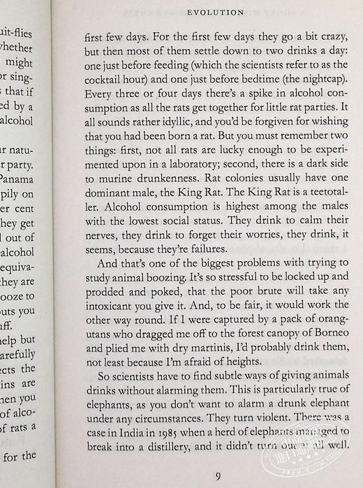 预售 【中商原版】醉酒短史 喝个烂醉，因为我们是人类 英文原版 A Short History of Drunkenness Mark Forsyth 商品图7
