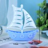毕业季摆件   一帆风顺紫色/蓝色帆船摆件   蛋糕装饰摆件 商品缩略图1