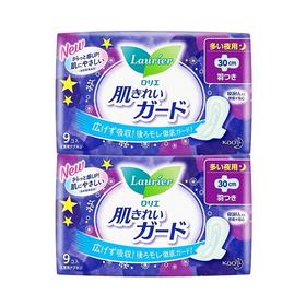 花王透气棉柔护翼卫生巾（夜用30cm）9枚