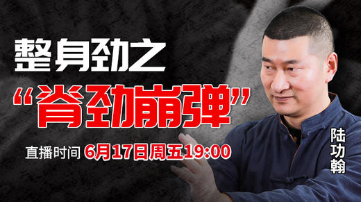 【6月17日】第34场：整身劲之“脊劲崩弹” 商品图0