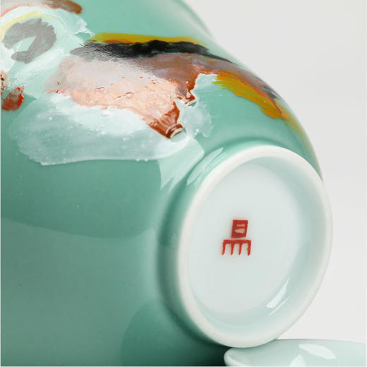 易都-【大吉祥】松石地彩绘一方席茶具套组 商品图4