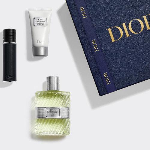 DIOR/迪奥2021圣诞限量清新之水男士套装3件套 淡香水100+10ml+沐浴露50ml 商品图2