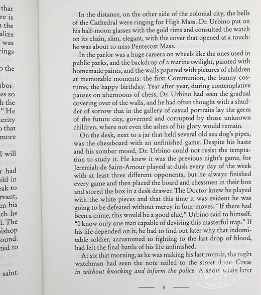 【中商原版】霍乱时期的爱情 插图版 英文原版 Love in the Time of Cholera Gabriel García Márquez 商品图6