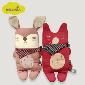 moimoln小云朵婴儿毛绒玩具宝宝睡觉安抚玩偶婴幼儿哄睡玩具LLX2WZ3B22 LKX2WZ3B16