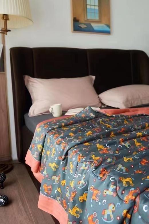 天丝镂空新款夏凉被 薄被 空调被  木马计 商品图0