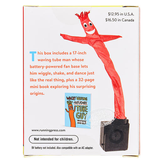 【中商原版】Wacky Waving Inflatable Tube Guy 英文原版 扭扭怪 红 Conor Riordan 商品图1