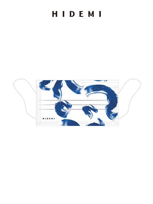 HIDEMI 限定印花随身套装 印花环保随身包1枚+印花口罩6枚 绿黑色/黑灰色/红白色/马卡龙蓝/自由之地/黄绿色 商品图11