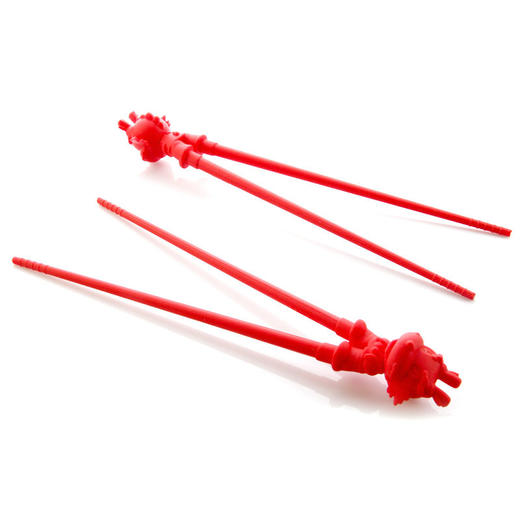 花色优品丨食品级防菌防霉防滑耐高温一人一色家庭硅胶筷合家欢筷子组合套装 商品图6