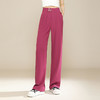 AL86802高腰冰丝阔腿裤女夏季新款垂感小个子休闲西装裤时尚显瘦拖地长裤 商品缩略图0